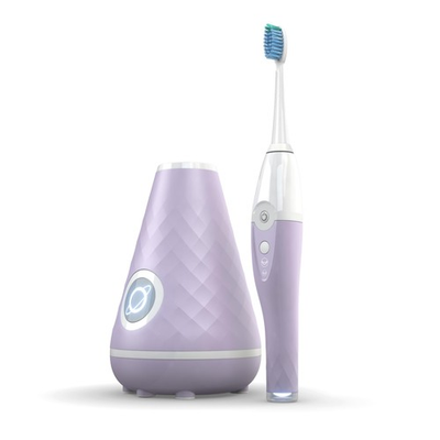 #ad Electric Toothbrush UV Sanitizing Sonic Dual Speed Lilac BA 0130 LIL US Clean $179.99