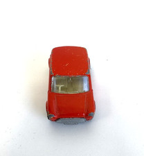 Vintage Corgi Superfast Mini Cooper Racing In Orange Series No 29 1970