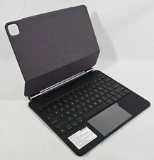 Case w Keyboard for 12.9" iPad Pro 3rd-6th Gen Black Backlit Bluetooth Magnetic