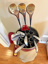 VINT Wilson Patty Berg Cup Defender Golf Club Set Club King Brunswick Bag 10