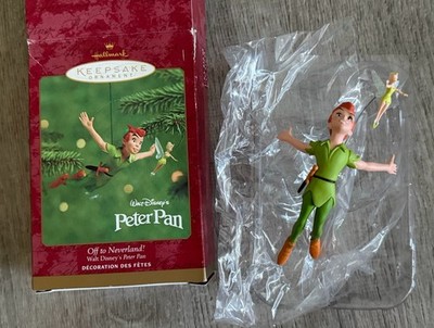 Hallmark Keepsake Ornaments Disney Peter Pan ''Off to Neverland'' Vintage 2000