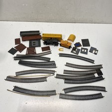 Union Pacific Model Train Lot 5 Cars Track Mixed Brands Parts Repair
