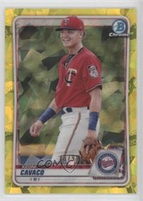 2020 Bowman Chrome Draft Sapphire Edition Yellow 43/99 Keoni Cavaco #BD-22 7iu