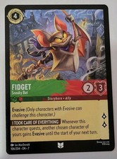 Disney Lorcana TCG - Archazia's Island: Fidget 106/204 - Uncommon - Near Mint