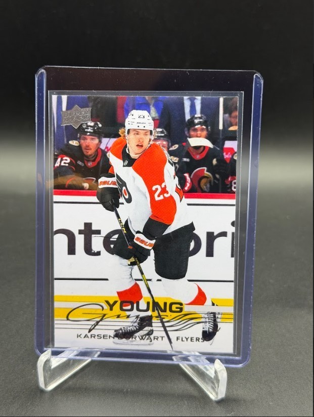 2025-26 Upper Deck Series 1 Young Guns Karsen Dorwart RC Flyers #210