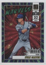 2025 Panini Donruss Diamond Marvels Green Laser Evan Carter #4 1xd