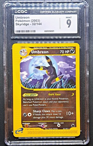 Umbreon graded CGC 9 for sale on eBay