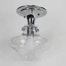 Hinkley 3150CM Foyer Congress 1-Light Flushmount in Chrome Finish