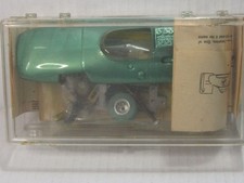 Vtg HARVEY Aluminum 1960s DYNAMIC MODELS 1/32 SLOT CAR w/Case Never Assembled