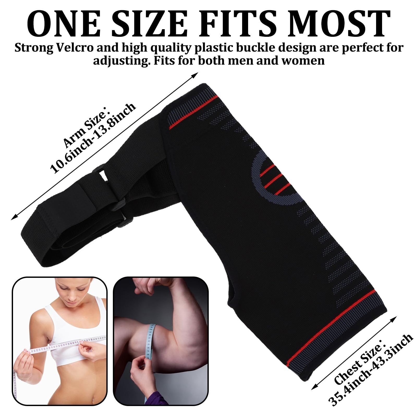 Adjustable Shoulder Brace for Women & Men,Shoulder Pain Relief & Sports Prote...