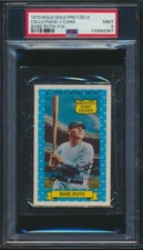 1970 Cello Pack Rold Gold Babe Ruth #14 HOF Yankees PSA 9 MINT Pop 1 None Higher