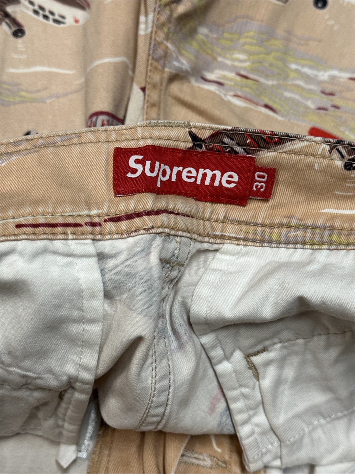 Supreme Plane Shorts Men's Size 30 Pre-Owned SS08 Authentic thumbnail 6