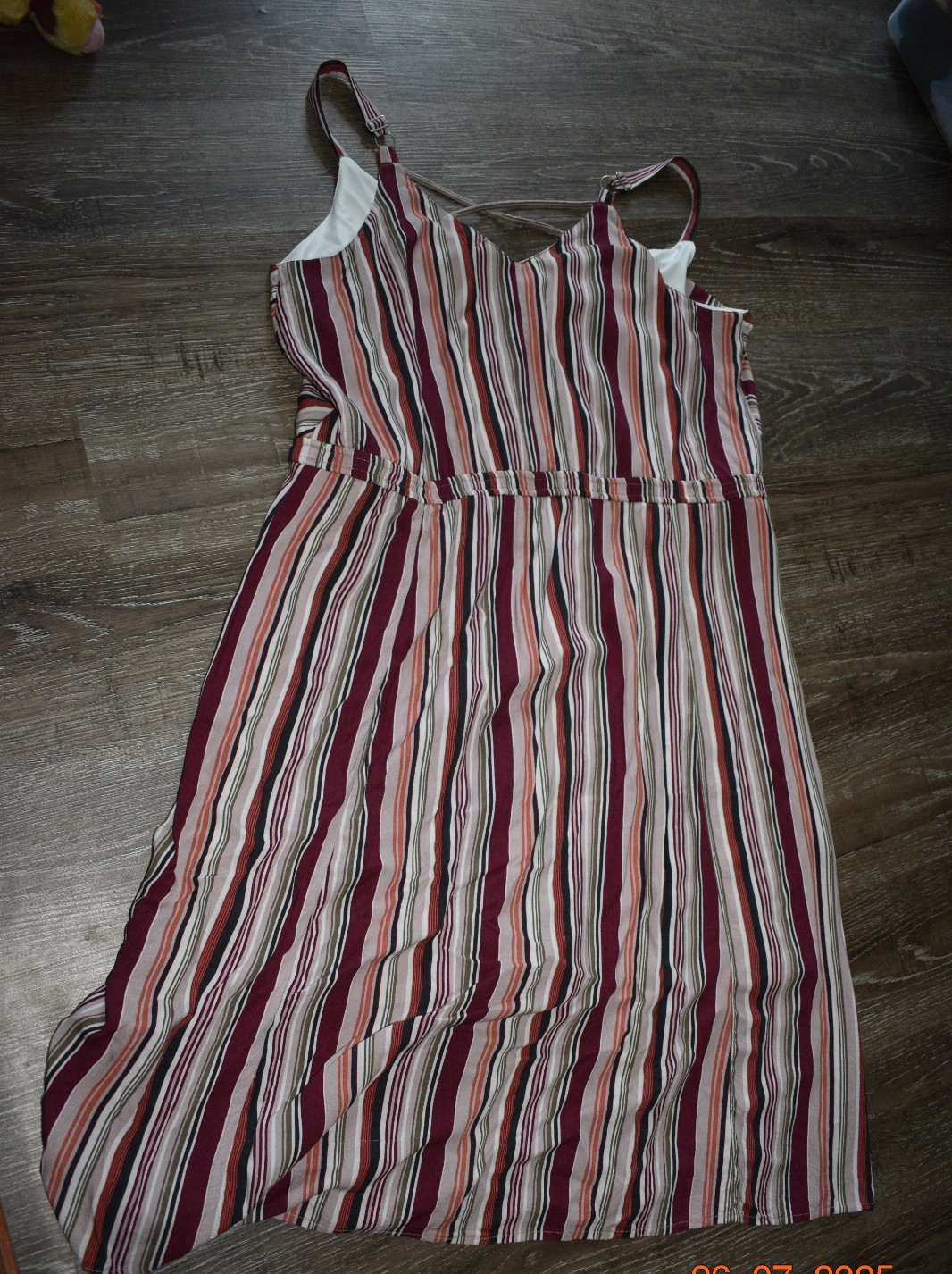 Plus Size multi-colored striped summer dress from… - image 2