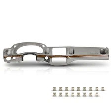 Fit For 2000-2005 Chevy Impala Speedometer Dash Gauge Cluster Bezel Trim Gray