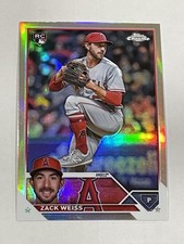 2023 Topps Chrome Update Baseball #USC155 - Zack Weiss RC - Los Angeles Angels
