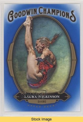 2020 Upper Deck Goodwin Champions Royal Blue Laura Wilkinson #24 READ y0i