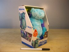 Disney Pixar Monsters Inc. - TALKING SULLEY PLUSH DOLL - new/old stock in box