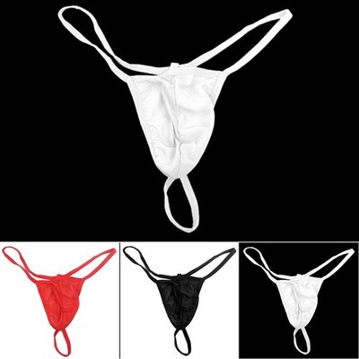 2010 Schwarz/Rot/Weiß Männer G-String Komfortabel T-Rücken Unterwäsche