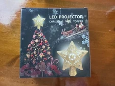 LED Projector Christmas Tree Topper