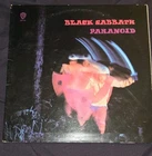 vintage Black Sabbath Paranoid vinyl record album released by Warner Bros....