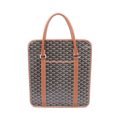 GOYARD Tote Bag Black Leather #RCB6931