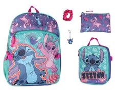 Disney Lilo & Stitch Angel 5 Pc Set Backpack ...