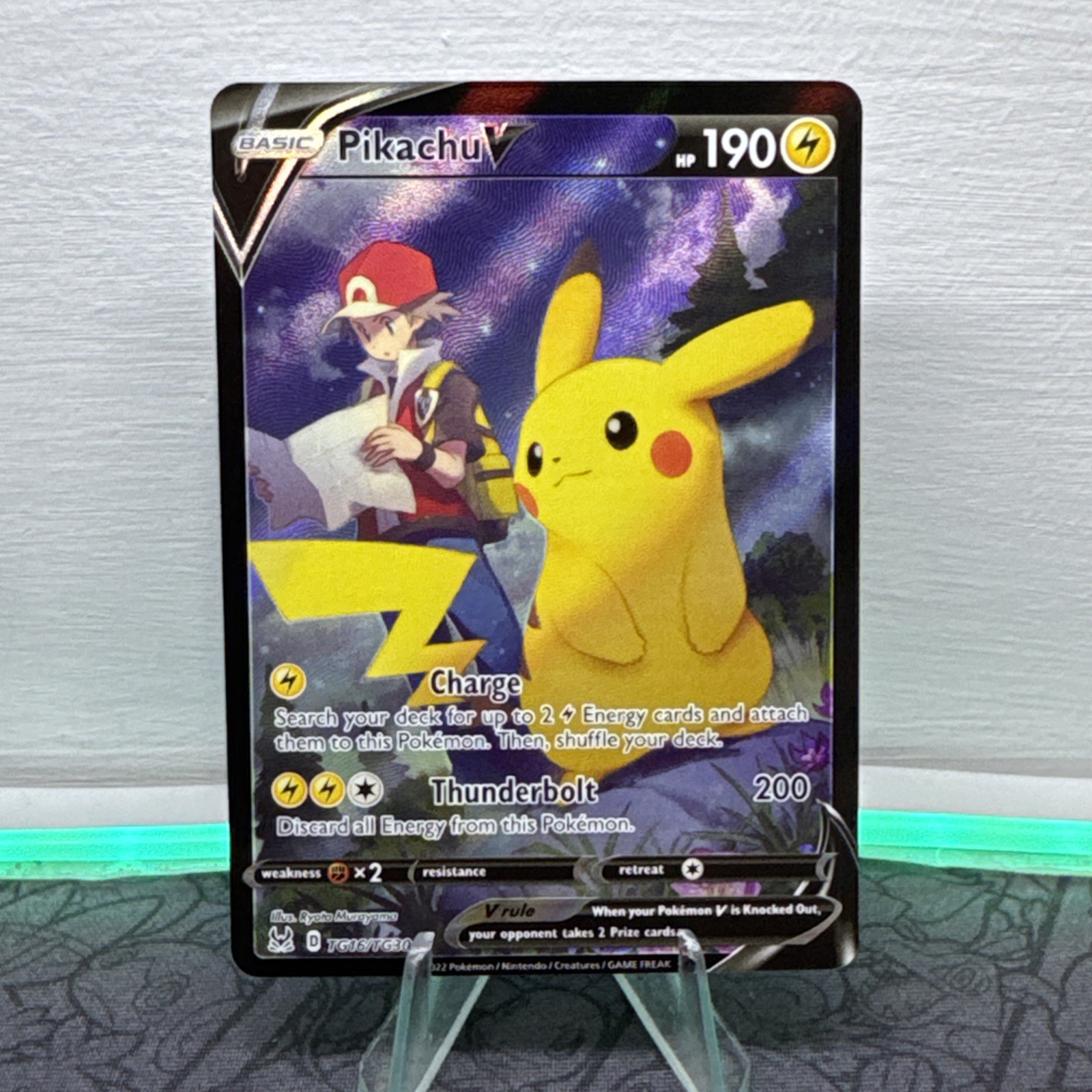 Pokemon TCG Pikachu V TG16/TG30 - Lost Origin