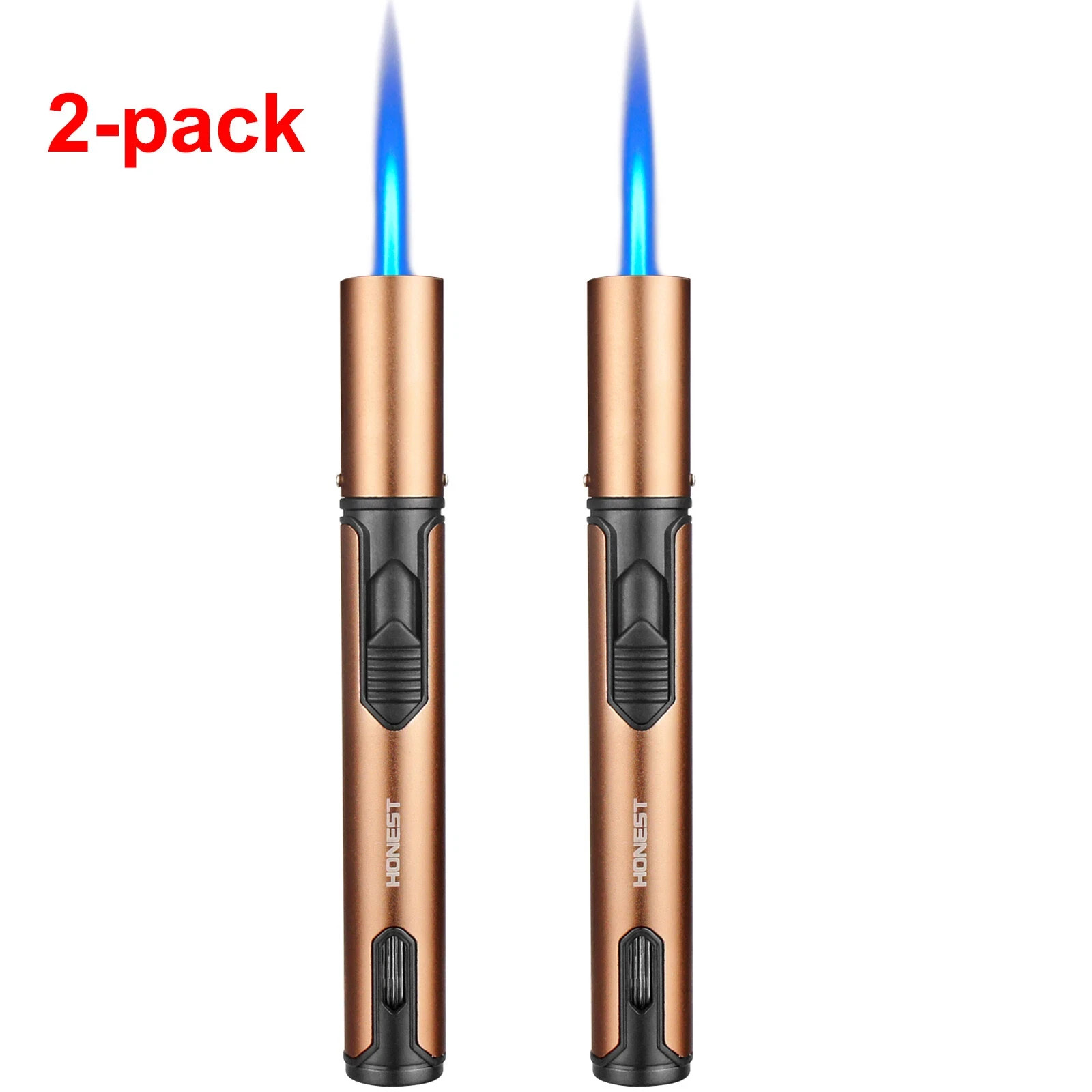 6 Inch Long Adjustable Windproof Refillable Butane