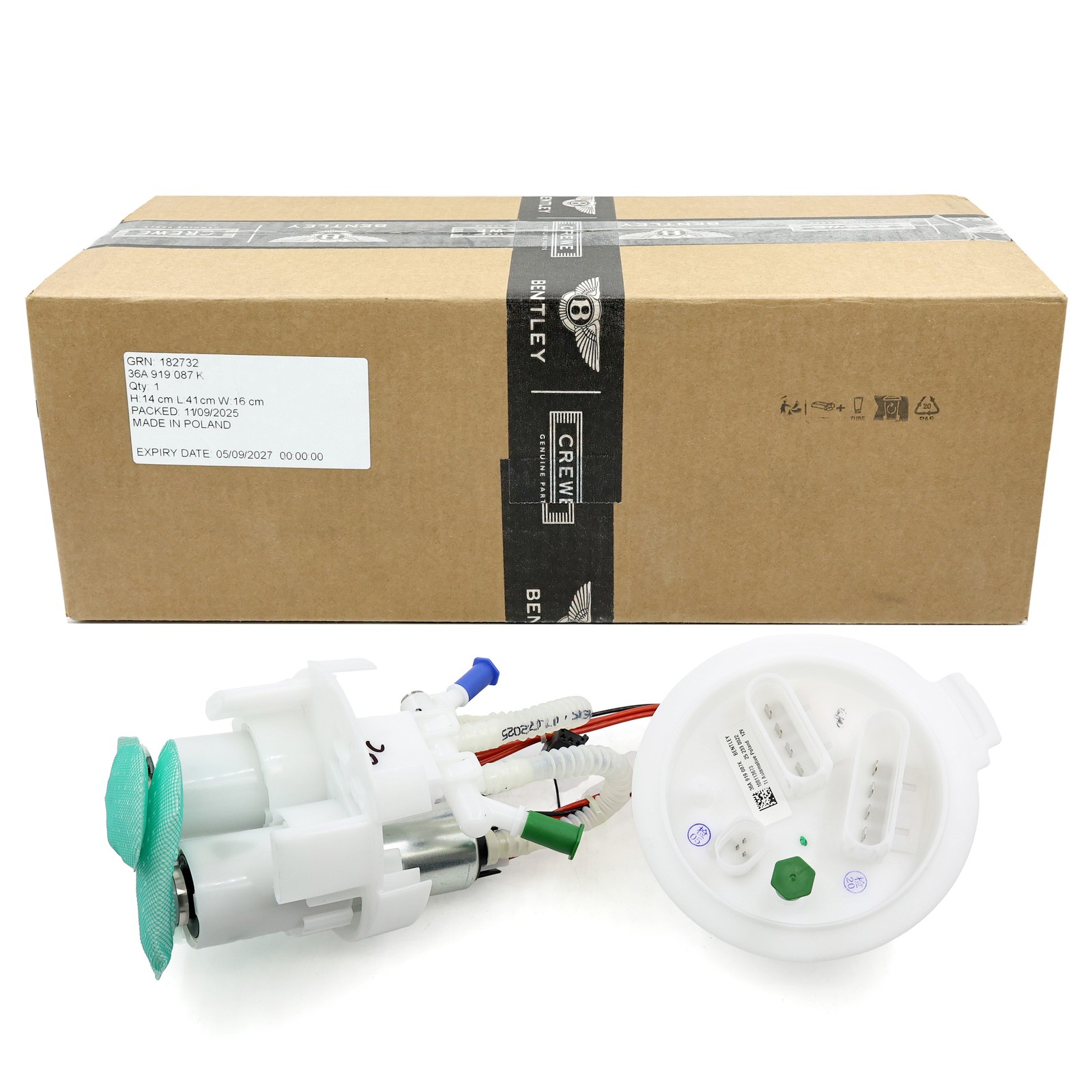 Genuine OEM Fuel Pump Module 36A919087K Fits 2017-22 Bentley Bentayga W12