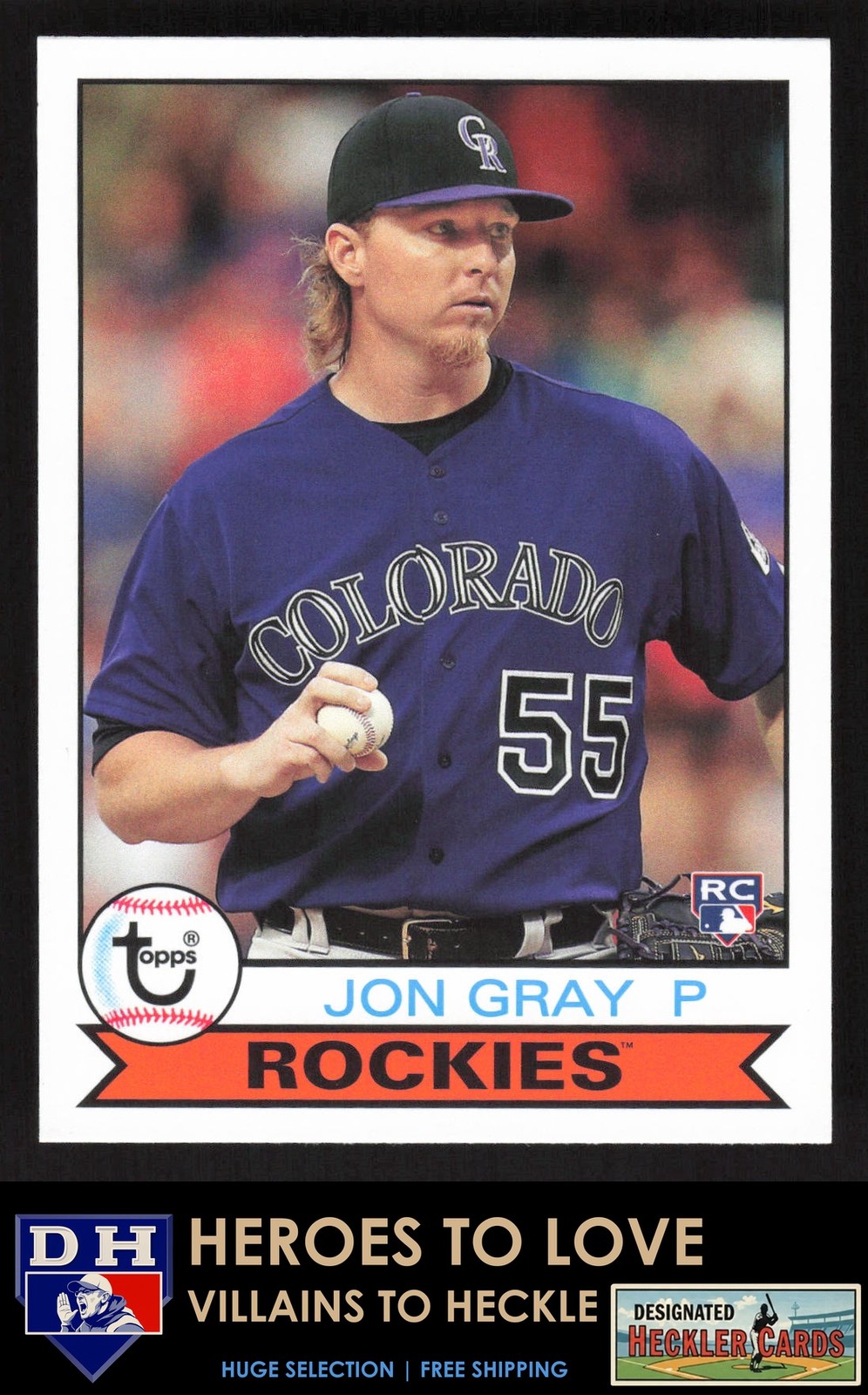 2016 Topps Archives Jon Gray #154 Colorado Rockies RC