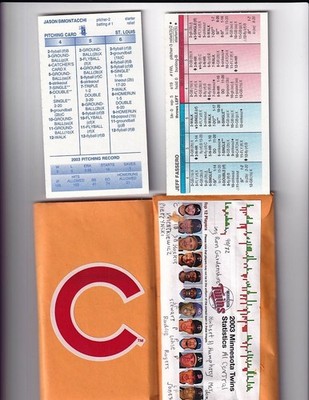 Strat-O-Matic 2003 Baseball Complete Card Set 30 teams plus more items NEAR MINT