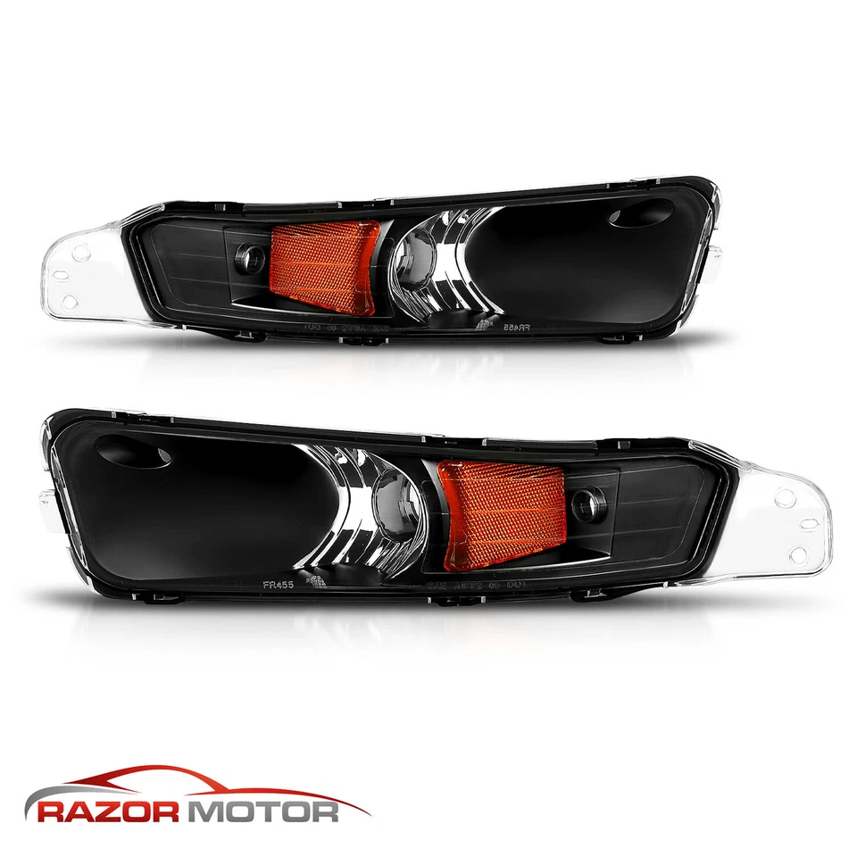 2005 2006 2007 2008 2009 Ford Mustang GT/Shelby/GT500/Base Bumper Signal Lights - Image 2 of 4