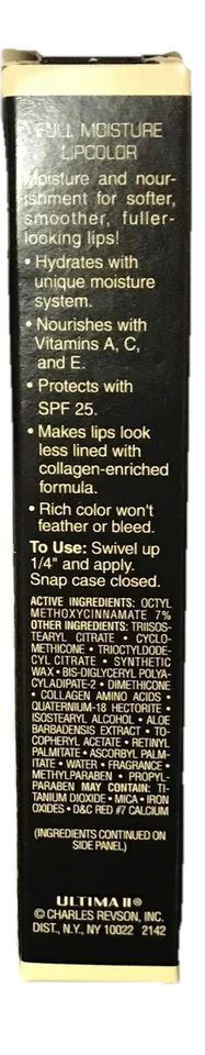 5 Ultima ll Full Moisture Lip Color SPF 25 ROSE LIGHTS - Image 2 of 2