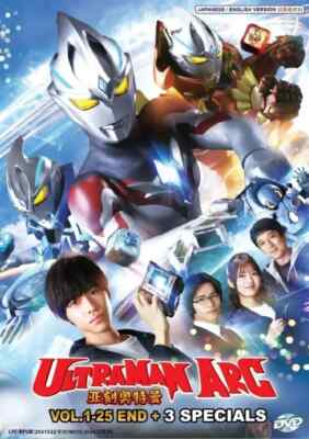 Ultraman Arc Vol. 1-25 END + 3 Special DVD (English Dub) (Ultraman)