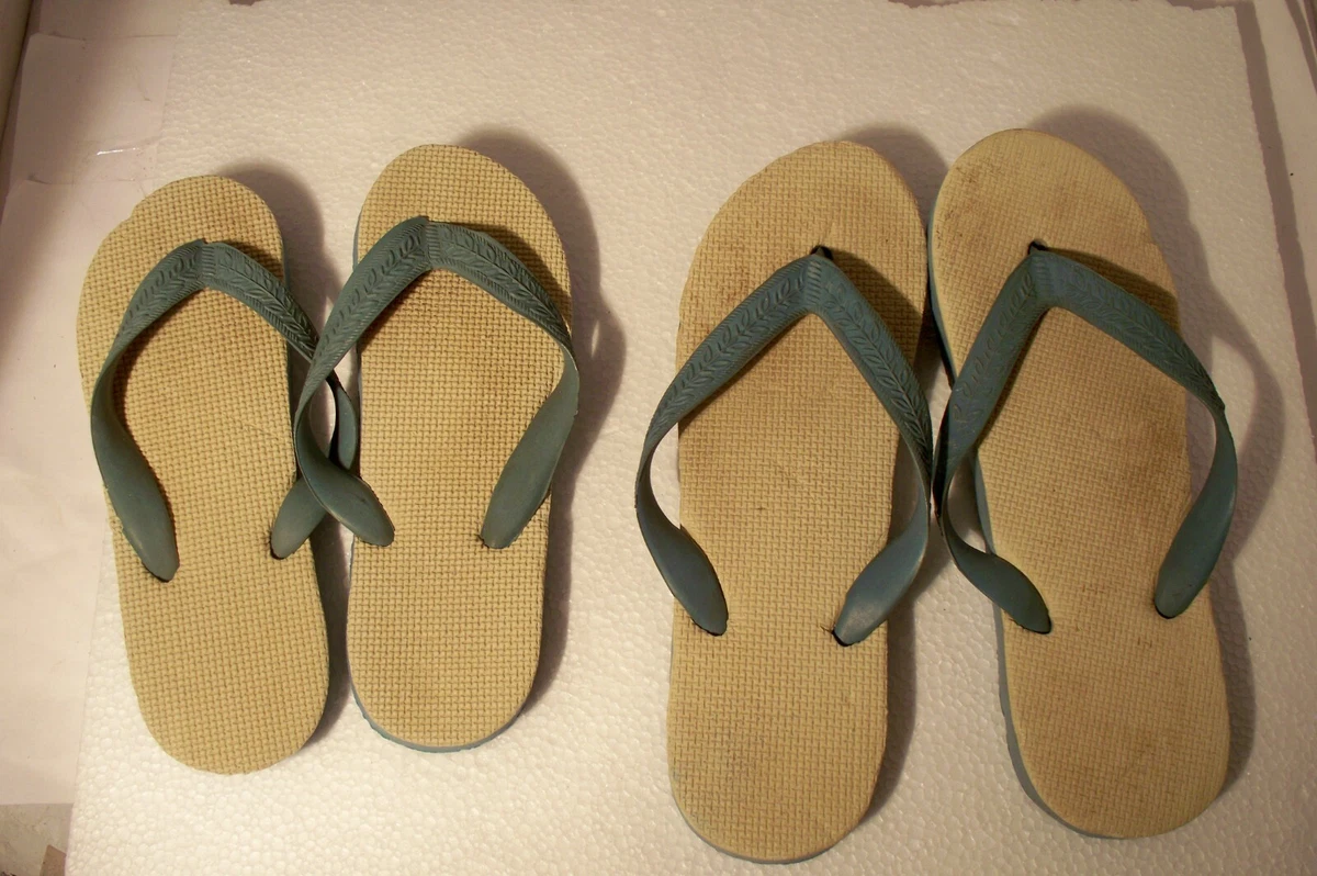 Rubber beach sandals hot sale