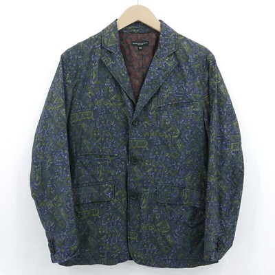 Купить engineered garments drizzler coat cotton double cloth xs