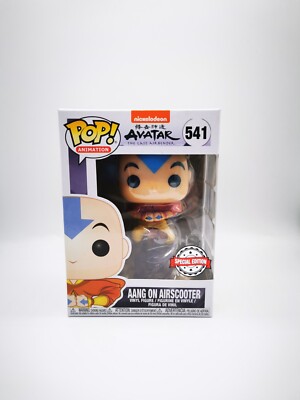 Funko Pop Aang on Airscooter Avatar Herr der Elemente 541 Special Edition Air