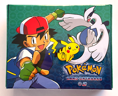 pokemon johto card sets BOX POKEMON JOHTO 2 DATABASE Full Set 150/150 Cards TCG PERU 2025 LUGIA  CELEBI