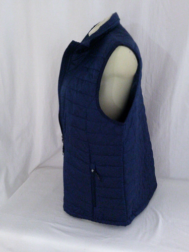 Port Authority Quilted Puffer Vest Womens Size XL Thermolite Blue NWT 45" Chest - Picture 6 of 9