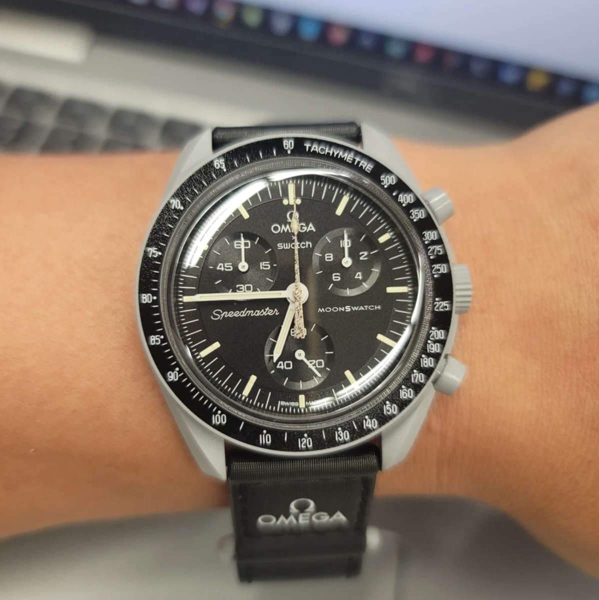 Swatch x Omega Bioceramic MoonSwatch Mission to Moon Swatch x Omega Bioceramic MoonSwatch Mission to Moon