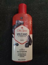 Old Spice Volcano With Charcoal Build Up Removing Shampoo 12 Oz  (H8)