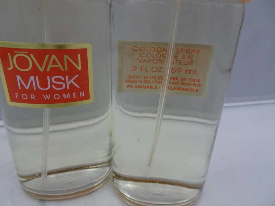Coty Jovan Musk 女士古龙水喷雾 2 盎司每批 2 件 — 第 2/2 张图片