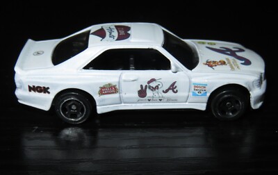 Hot Wheels - Matchbox with ATLANTA BRAVES Decals One-Of-A-Kind