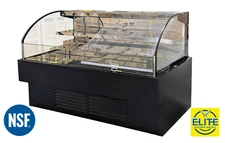 NSF 72" W Refrigerated Open Air Cooler Display Case Grab & Go Merchandiser ETL