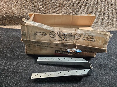 (QTY 25) Simpson Strong Tie HU14 Galvanized Face-Mount Joist Hanger, 14 Gauge