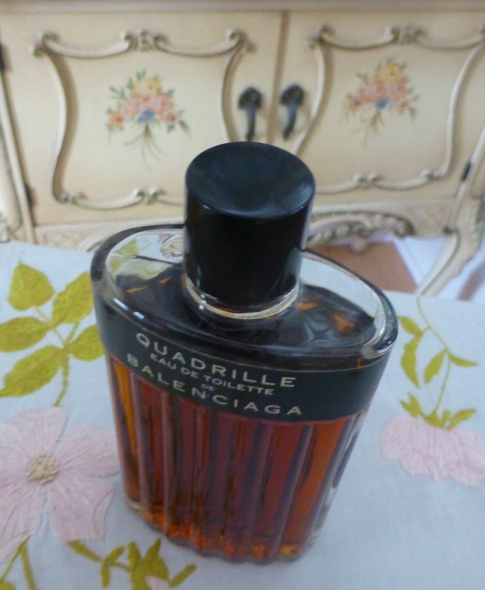 VTG 1950s Balenciaga QUADRILLE Eau de Toilette EDT 4 Oz 118ml