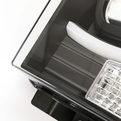 LED DRL Headlights Projector Fit For 05-07 Ford F250 F350 F450 F550 Super Duty - Picture 13 of 16