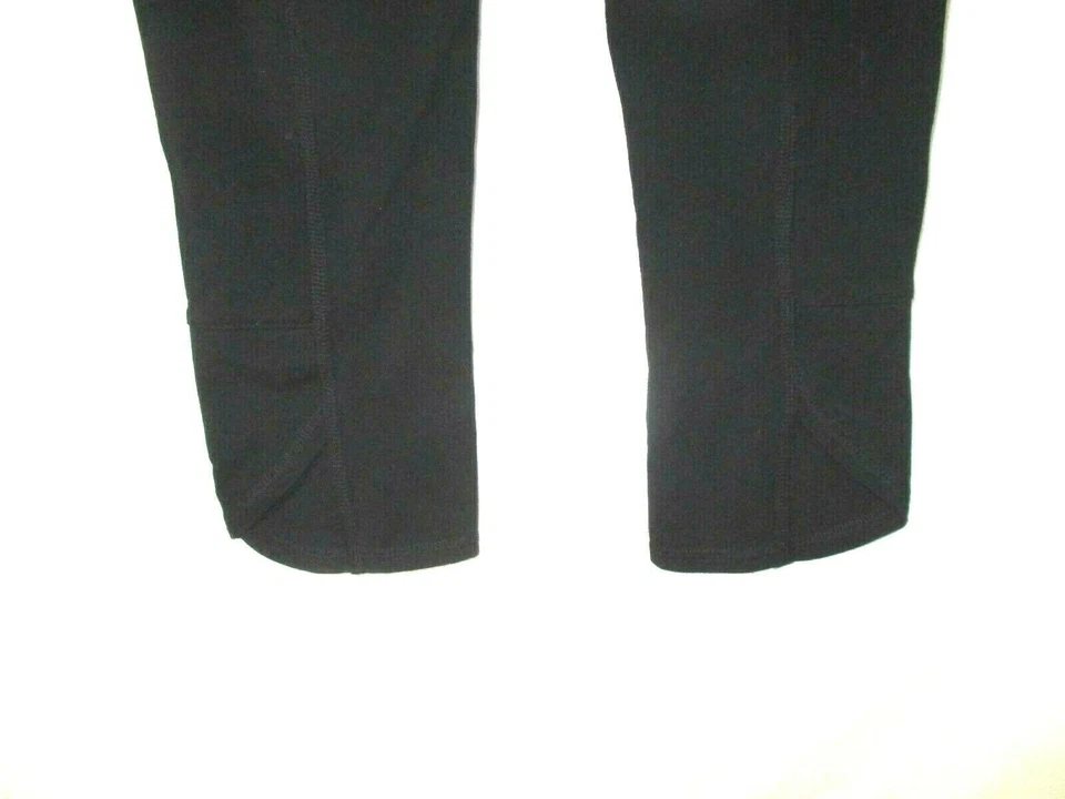 New Denim & Co. Leggings al Tobillo Activos Pantalones Negro Tejido Talla PS Elastizados Mujer CB36Y Foto 3 de 4