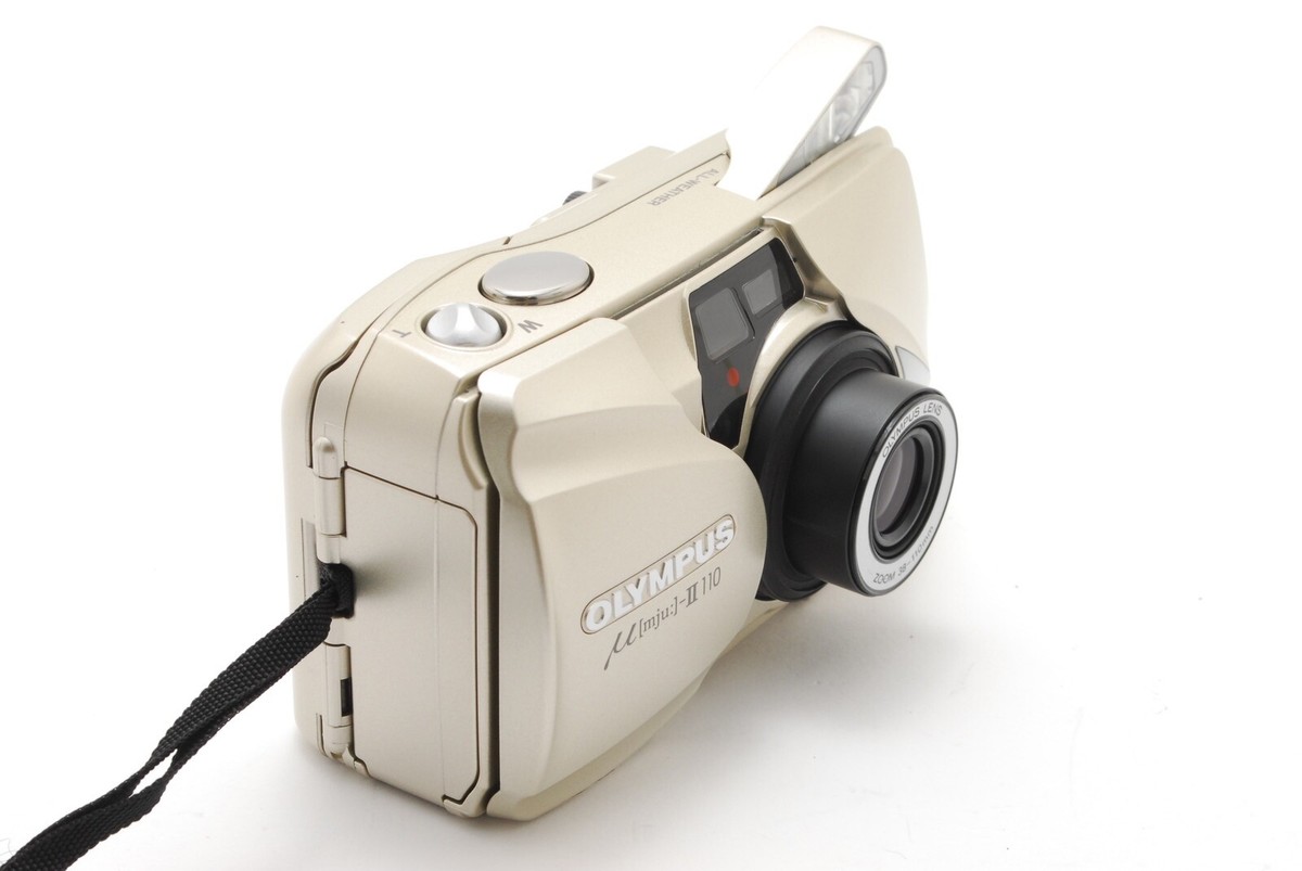 MINT w/Case,Strap] Olympus μ Mju II 110 Point & Shoot 35mm
