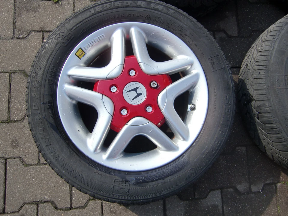 Honda Winter Kompl. Räder 6x14 185/60 R14 82T ET39 - Bild 2 von 4